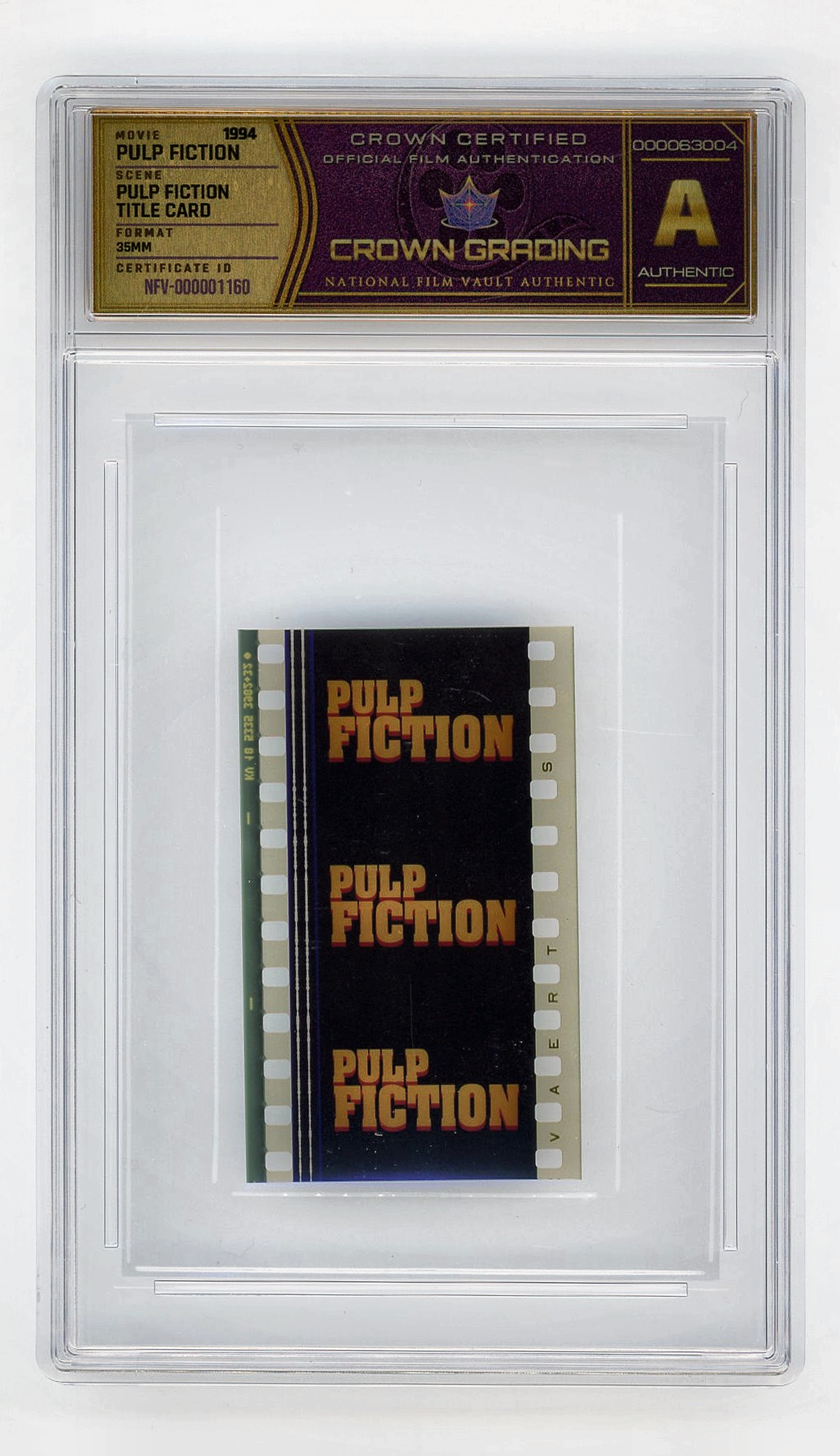 Pulp Fiction Title Card