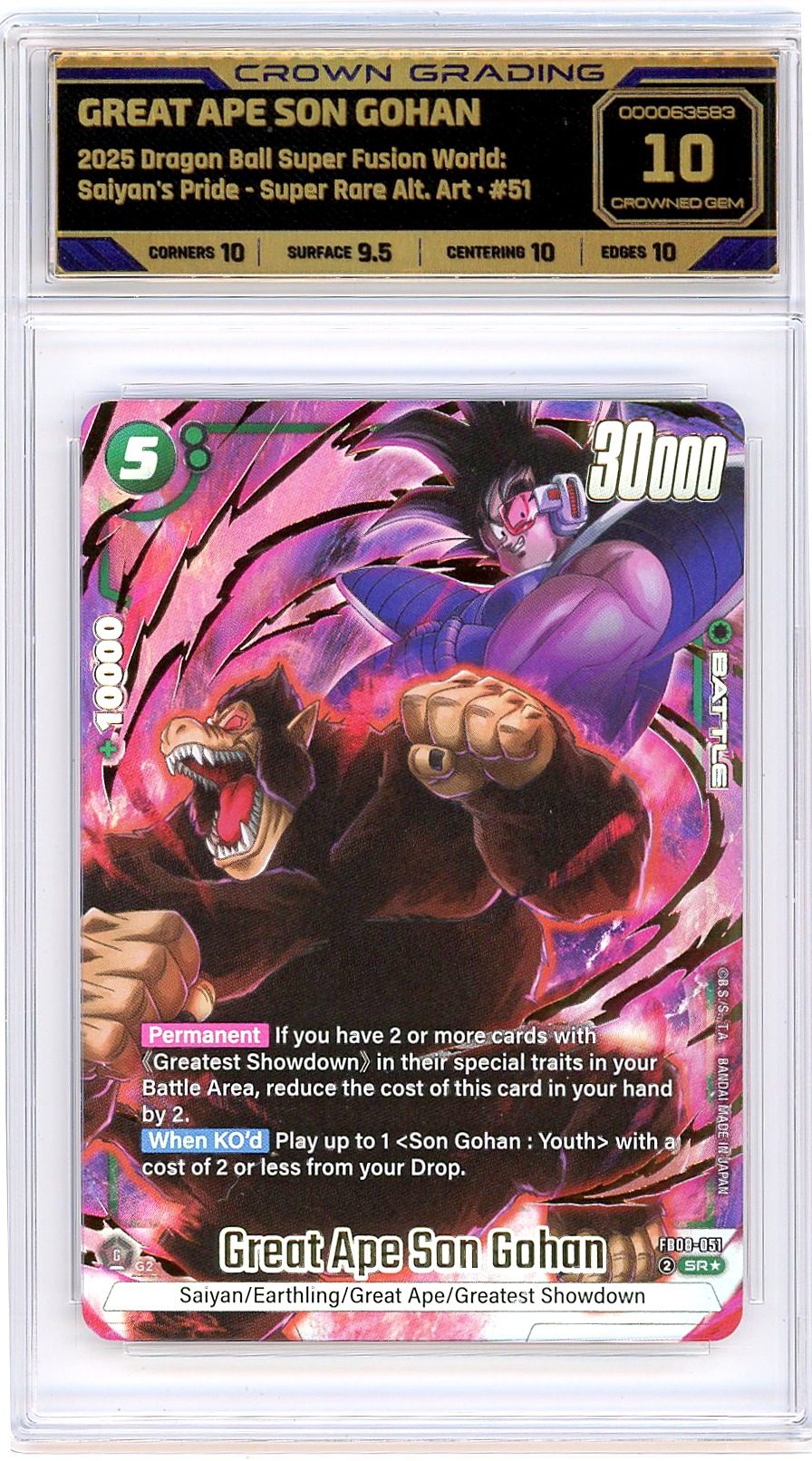 Great Ape Son Gohan