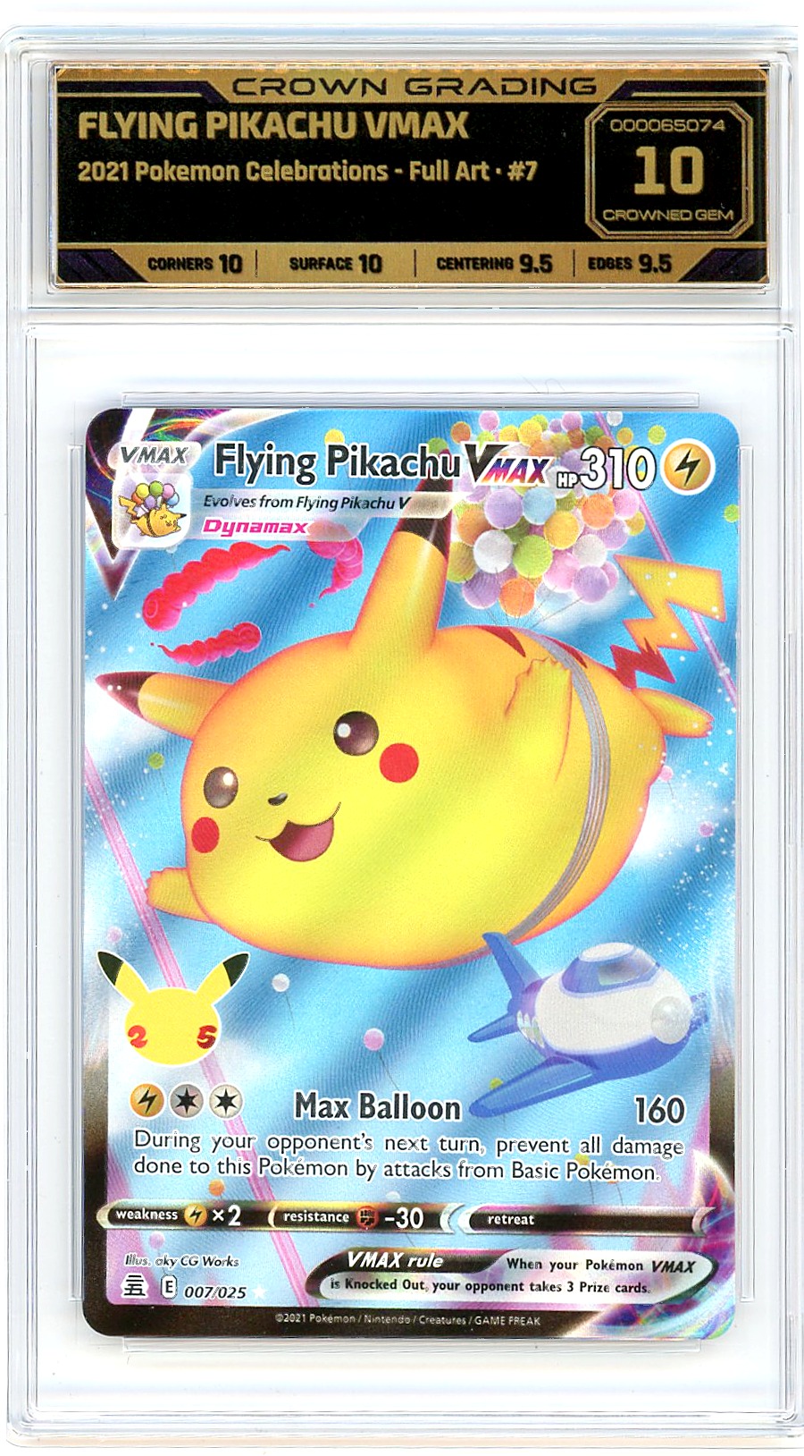 Flying Pikachu Vmax