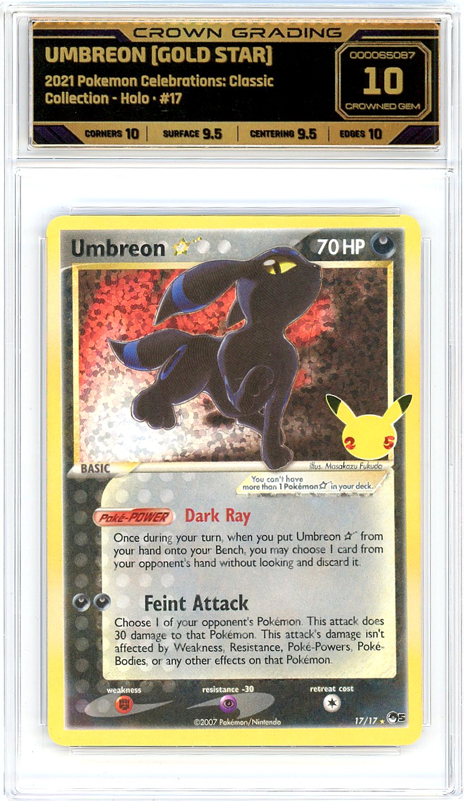 Umbreon [Gold Star]