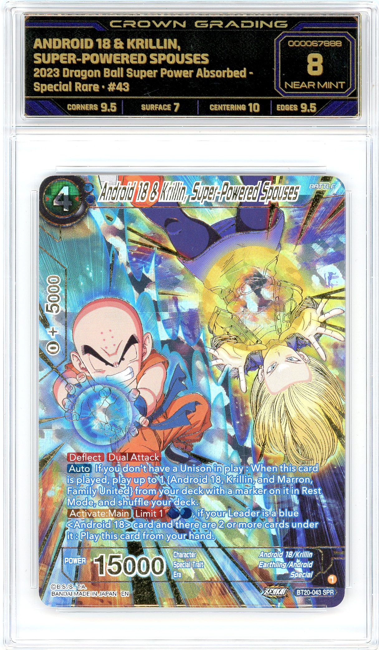 Android 18 & Krillin, Super-Powered Spouses