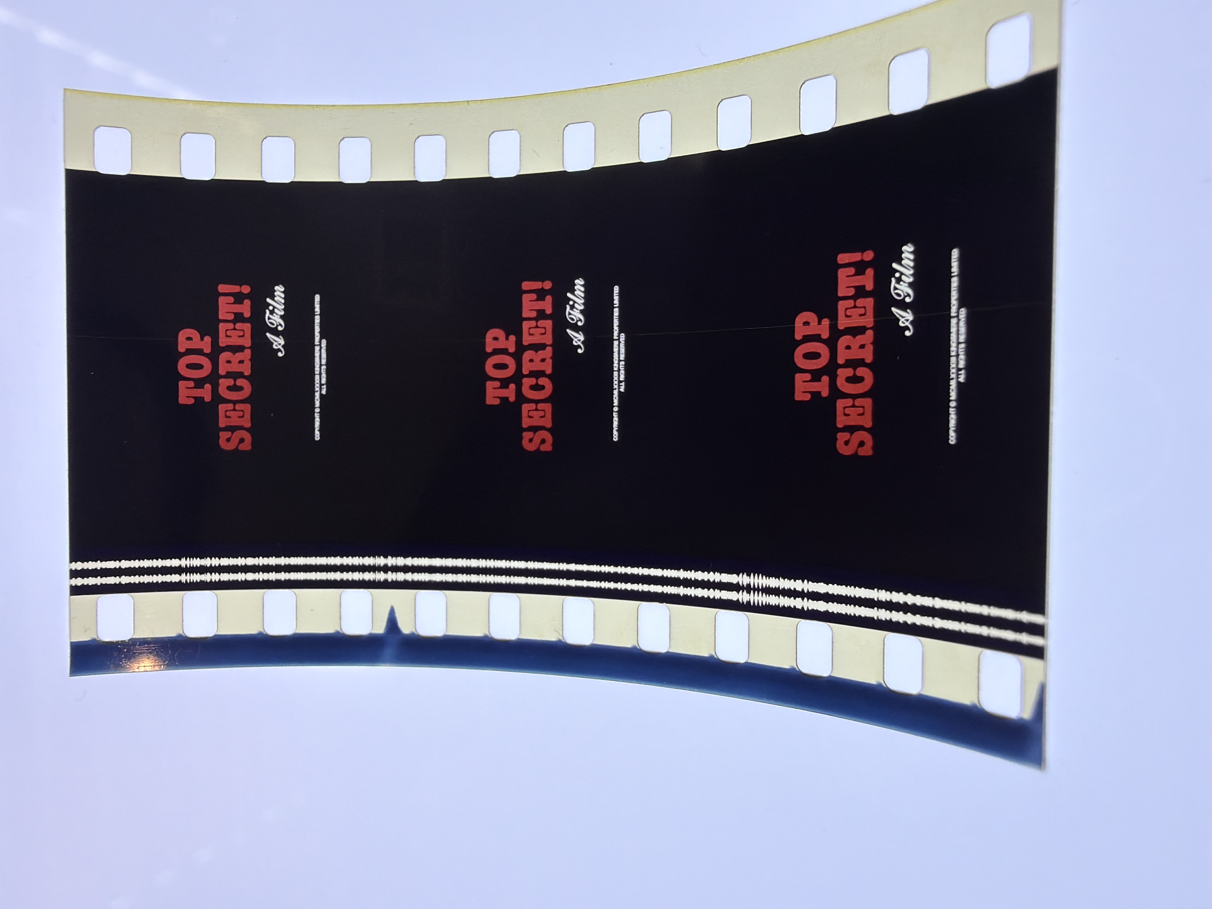 Top Secret! Title Card